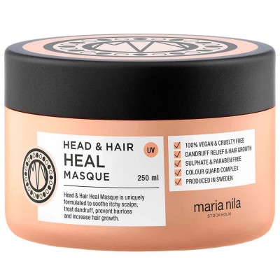 хигиена,коса,maria,nila,head,&,hair,heal,hair,mask,250,ml,orange,(pink,white)