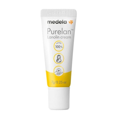 хигиена,коса,medela,purelan,lanolin,cream,body,lotion,7,g,clear,(yellow,white)