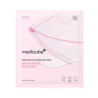 специфични,козметични,продукти,medicube,pdrn,collagen,gel,face,mask,clear,(pink)