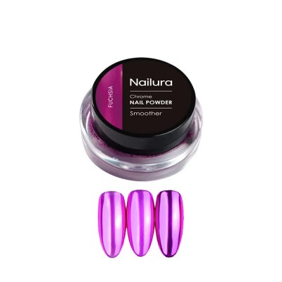 специфични,козметични,продукти,nailura,chrom,powder,manicure,set,purple,(pink,fuchsia)