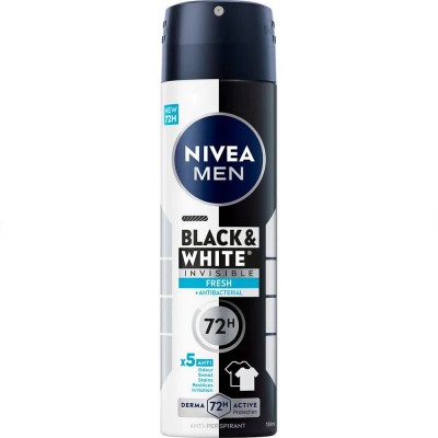 хигиена,тяло,nivea,fresh,male,deodorant,150,ml,clear,(black,white)