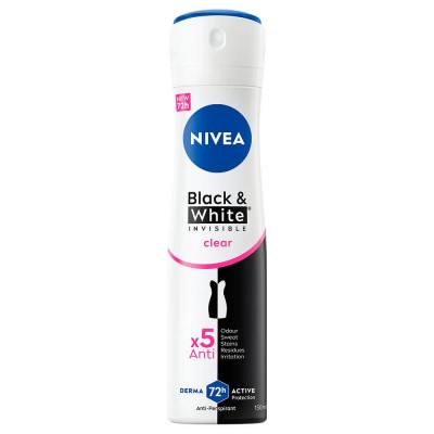 хигиена,тяло,nivea,invisible,original,deodorant,150ml,clear,(black,white)