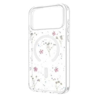 други,аксесоари,fixed,apple,iphone,17,pro,max,phone,case,clear,(multicolor,floral,print)