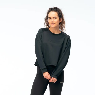 блуза,дамски,блузи,fitanu,fabiola,sweatshirt,black,(black)