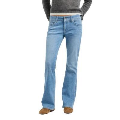 мъжки,панталони,дамски,панталони,pepe,jeans,pimlico,flare,fit,low,waist,jeans,blue,(denim,classic,spring,stone)