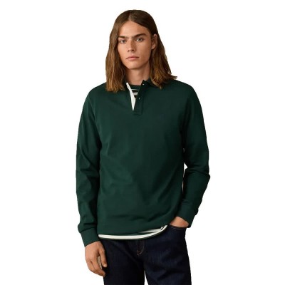 дамски,блузи,с,яка,мъжки,блузи,с,яка,hackett,hm5500058,long,sleeve,polo,green,(pine,green)