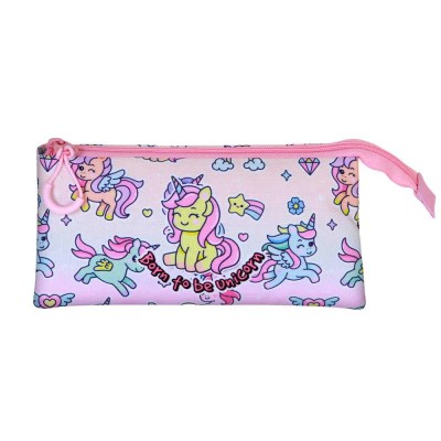 ученически,принадлежности,oh,my,pop,triple,fantasy,pencil,case,pink,(multicolor)