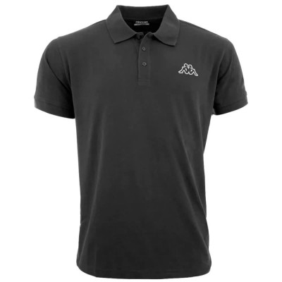дамски,блузи,с,яка,мъжки,блузи,с,яка,kappa,peleot,short,sleeve,polo,black,(black)