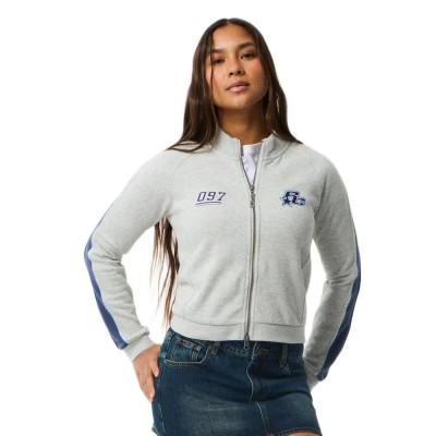 блуза,дамски,блузи,rip,curl,0dzwfl,full,zip,sweatshirt,grey,(grey,marle,navy)