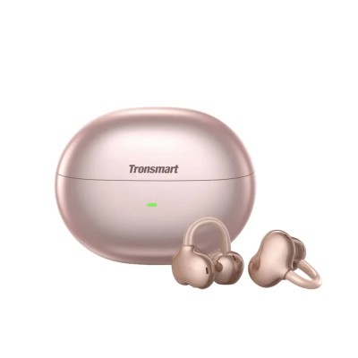 слушалки,слушалки,tronsmart,openfly,clip,s1010,wireless,earphones,pink,(rose,gold)