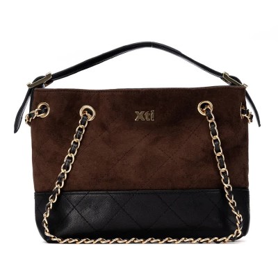 чанта,за,през,рамо,всички,чанти,xti,185160,basic,shoulder,bag,brown,(brown)