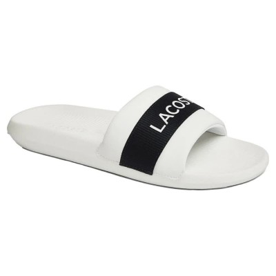 мъжки,джапанки,и,чехли,дамски,сандали,и,чехли,lacoste,croco,textile,logo,slides,refurbished,white,(white,navy)