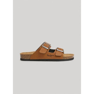 сандали,дамски,сандали,и,чехли,pepe,jeans,oban,claic,1,sandals,refurbished,brown,(cognac)