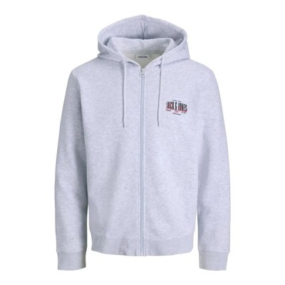 блуза,мъжки,пуловери,jack,&,jones,aero,full,zip,sweatshirt,grey,(grey)