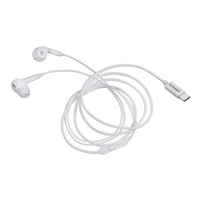 слушалки,слушалки,activejet,ae,107c,usb,c,earphones,white,(white)