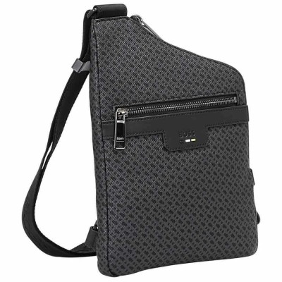 всички,чанти,boss,50568381,crossbody,grey,(black)