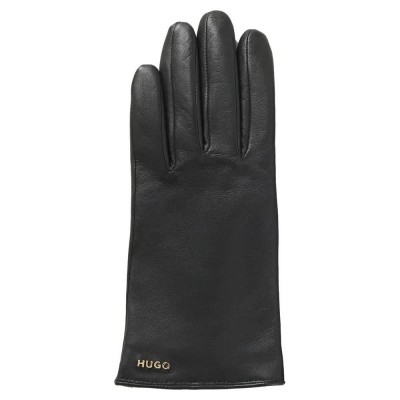 ръкавици,ръкавици,шапки,и,шалове,hugo,beggy,2.0,10265550,red,gloves,black,(black)