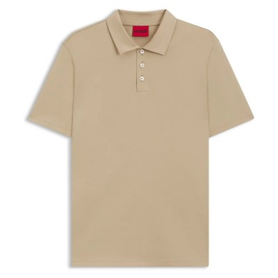 дамски,блузи,с,яка,мъжки,блузи,с,яка,hugo,dimers,10271881,red,short,sleeve,polo,beige,(medium,beige)