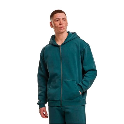 блуза,мъжки,пуловери,build,your,brand,by295,full,zip,sweatshirt,green,(bottle,green)