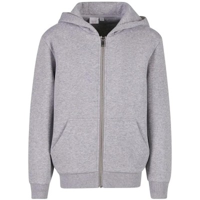 блуза,детски,блузи,build,your,brand,by316,full,zip,sweatshirt,grey,(heather,grey)