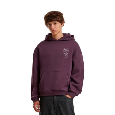 суичър,мъжки,пуловери,mister,tee,los,angeles,bear,hoodie,purple,(plum,purple)