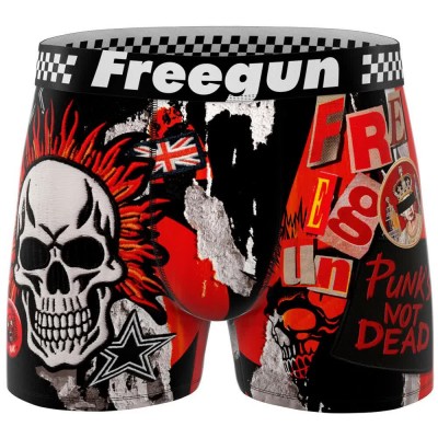 боксерки,мъжко,бельо,freegun,punk,not,dead,boxers,multicolor,(red,white,black)