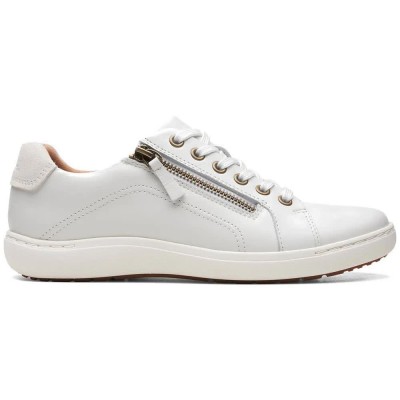 обувки,мъжки,маратонки,дамски,маратонки,clarks,shoes,nalle,lace,wide,trainers,white,(white,leather)