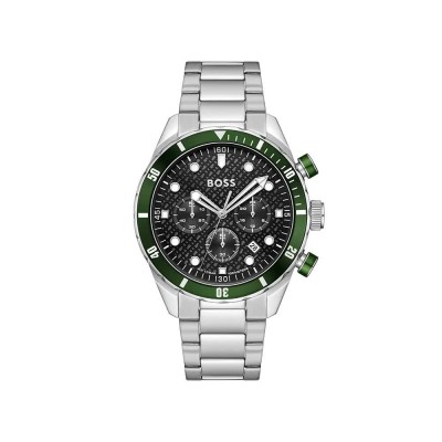часовник,часовници,boss,chronomatic,44mm,10atm,quartz,analogical,watch,silver,(silver,black,mineral)