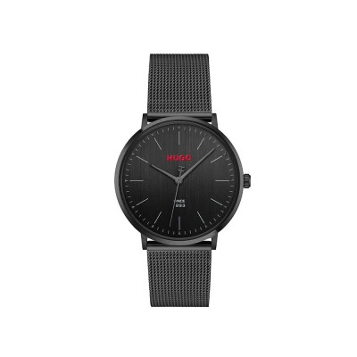 часовник,часовници,hugo,style,3h,1530474,40mm,3atm,quartz,analogical,watch,black,(black,black,mineral)