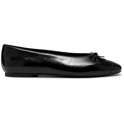 обувки,дамски,обувки,clarks,shoes,befana,bow,ballet,pumps,black,(black,leather)