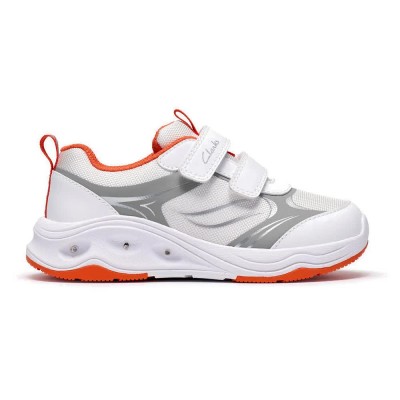 обувки,мъжки,маратонки,дамски,маратонки,clarks,shoes,gleam,glow,wide,slip,on,trainers,white,(white)