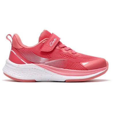 обувки,мъжки,маратонки,дамски,маратонки,clarks,shoes,lumen,hero,wide,slip,on,trainers,pink,(pink)