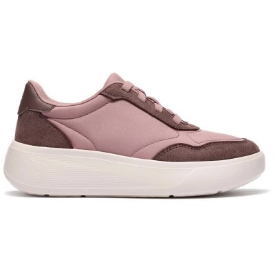 обувки,мъжки,маратонки,дамски,маратонки,clarks,shoes,solevana,slate,trainers,pink,(dusty,pink,combi)