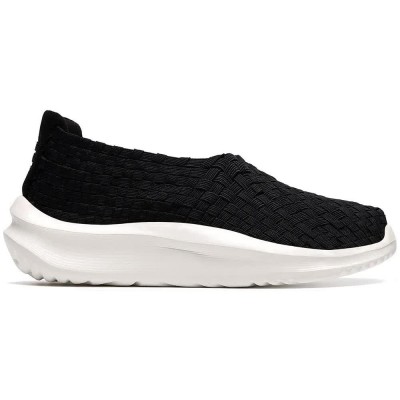 обувки,мъжки,маратонки,дамски,маратонки,clarks,shoes,solevana,weave,slip,on,trainers,black,(black)