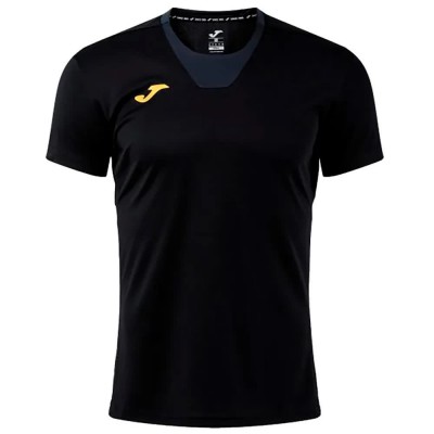 тениска,мъжки,тениски,дамски,тениски,joma,confort,v,short,sleeve,t,shirt,black,(black)