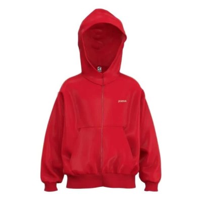блуза,детски,блузи,joma,full,zip,sweatshirt,red,(red)