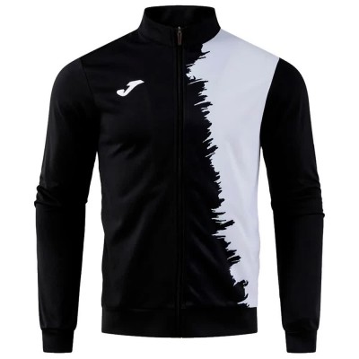блуза,детски,блузи,joma,picasho,full,zip,sweatshirt,black,(black,white)