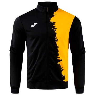 блуза,детски,блузи,joma,picasho,full,zip,sweatshirt,black,(black,yellow)