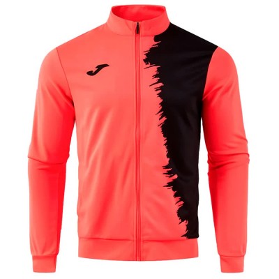 блуза,детски,блузи,joma,picasho,full,zip,sweatshirt,orange,(coral,fluor,negro)
