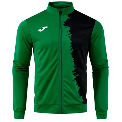 блуза,детски,блузи,joma,picasho,full,zip,sweatshirt,green,(green,black)