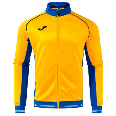 блуза,детски,блузи,joma,vintage,eco,retro,full,zip,sweatshirt,yellow,(yellow,royal,blue)