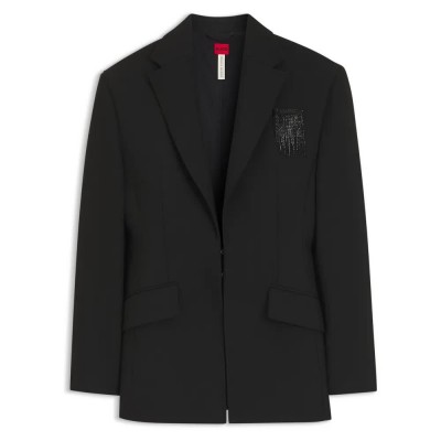 яке,мъжки,якета,дамски,якета,и,палта,hugo,amarille,10277804,red,jacket,black,(black)