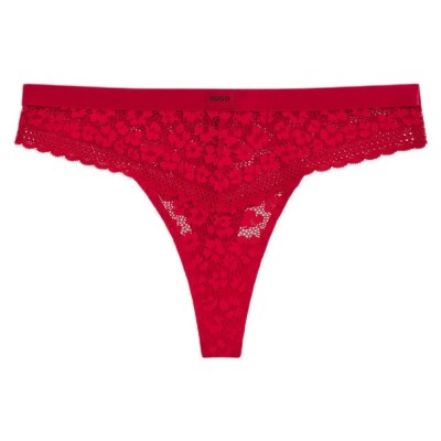 дамско,бельо,дамски,бикини,и,танкини,hugo,savana,10282672,red,thong,red,(bright,red)
