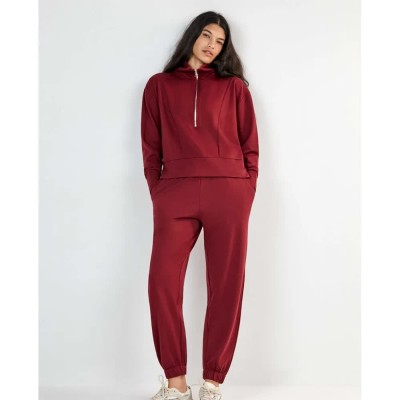 анцуг,мъжки,панталони,дамски,панталони,gisela,jogger,sweat,pants,red,(maroon)