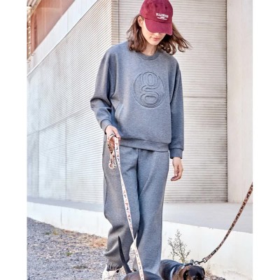 блуза,дамски,блузи,gisela,single,soft,touch,logo,sweatshirt,grey,(heather,grey)