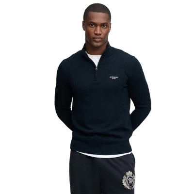 блуза,мъжки,пуловери,дамски,пуловери,superdry,prep,essential,half,zip,sweater,blue,(eclipse,navy)