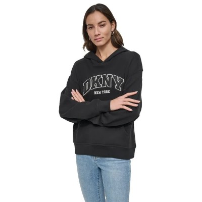 суичър,дамски,блузи,dkny,dj4t1258,hoodie,black,(black)