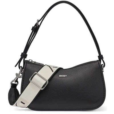 чанта,всички,чанти,dkny,nessa,bag,black,(black,silver)