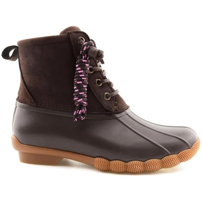 обувки,дамски,боти,мъжки,боти,sperry,salt,water,rain,boots,brown,(dark,brown)