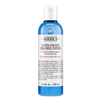 козметика,за,овлажняване,kiehl´s,ultra,facial,oil,free,facial,tonic,250ml,blue,(white)